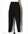 ＜RAINMAKER＞ DOUBLE CLOTH 3-PLEATED TROUSERS