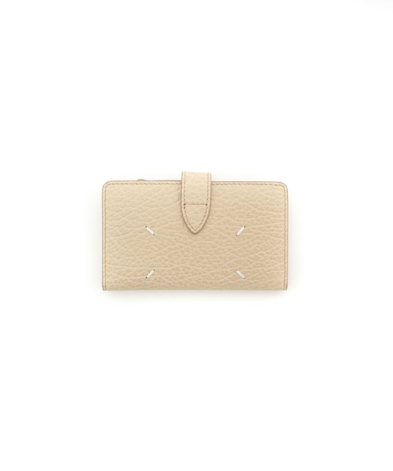 ＜Maison Margiela＞CARD HOLDER CLIP 2 WITH ZIP(AMANDE)