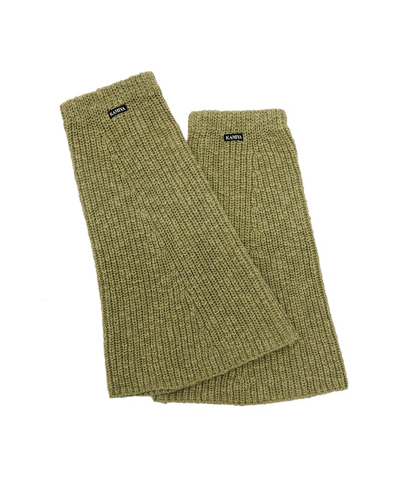 ＜KAMIYA＞Knit Leg Warmers