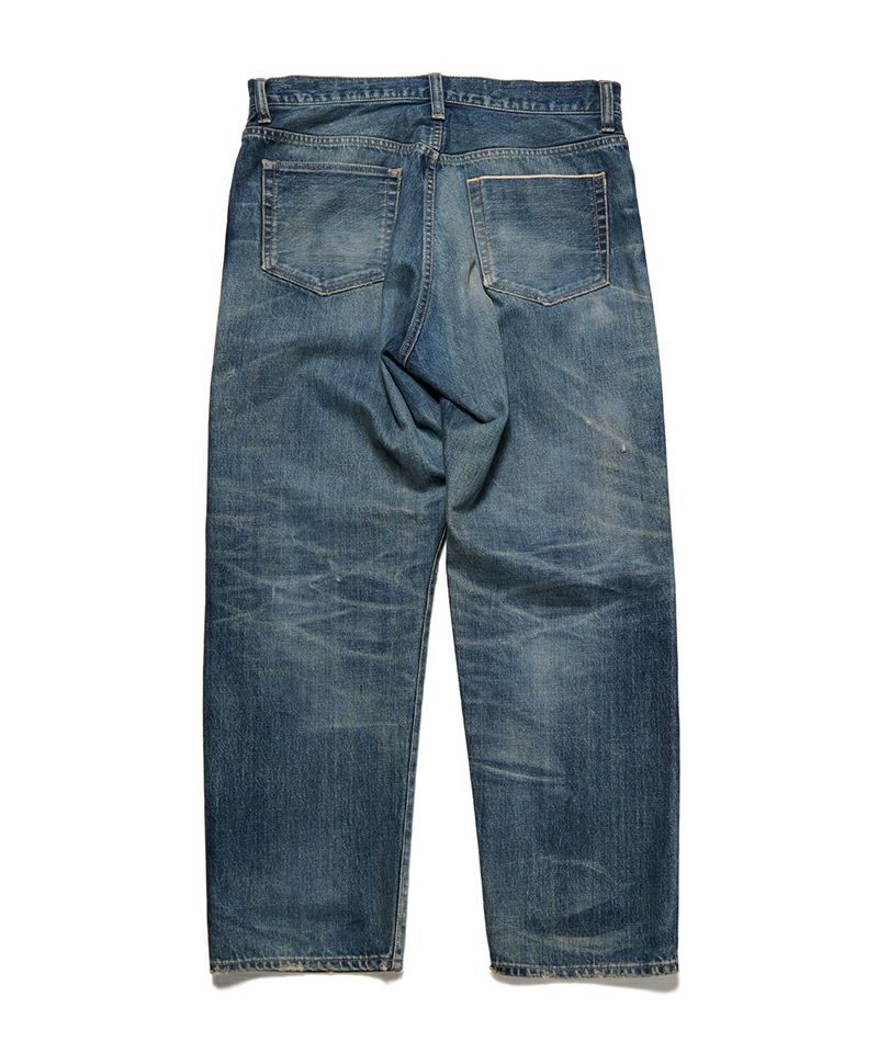 uniform experiment＞DAMAGED REGULAR FIT JEANS | MAKES ONLINE STORE