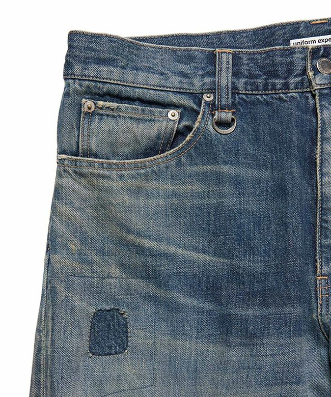 DAMAGED REGULAR FIT JEANS（デニムパンツ）｜uniform