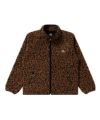 ＜BlackEyePatch＞OG LABEL LEOPARD BOA FLEECE JACKET