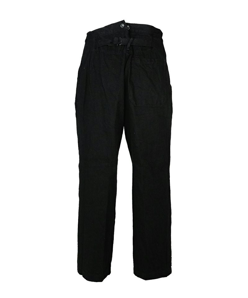 COMOLI 25SS デニムオーバーパンツ BLACK サイズ1 COMOLI (コモリ) デニム オーバーパンツ