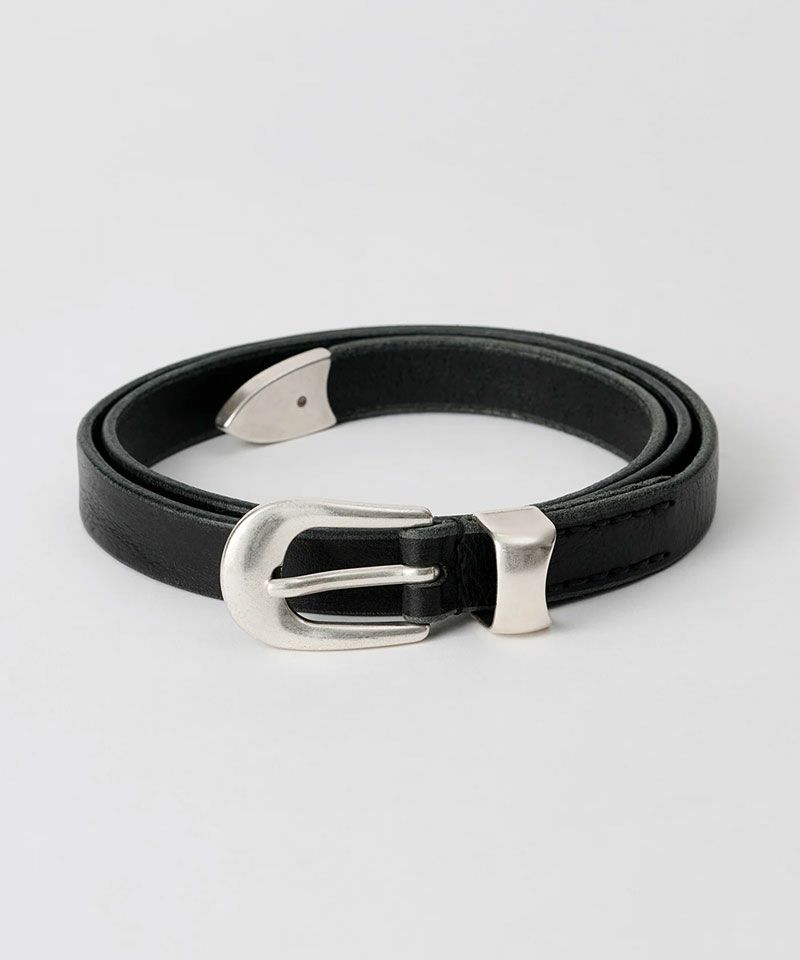 OUR LEGACY＞BELT 2 CM(Black Leather) | MAKES ONLINE STORE