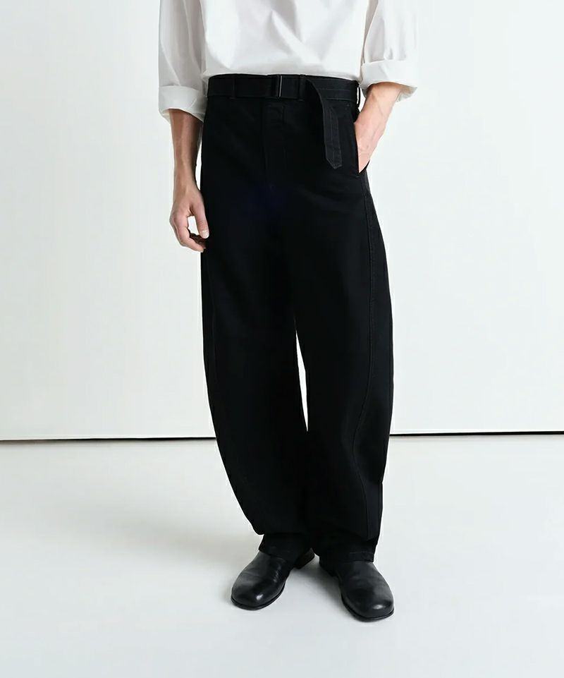 ＜LEMAIRE＞TWISTED BELTED PANTS (PA326LD1031)