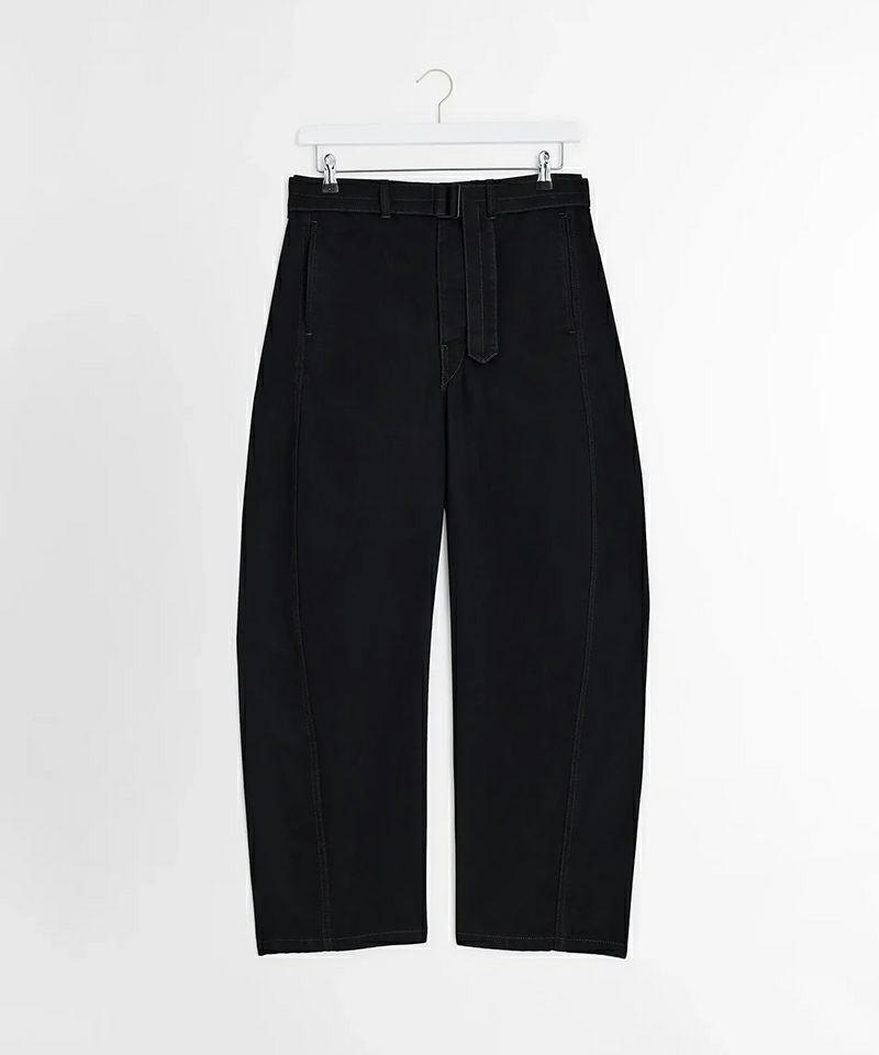 lemaire twist belted pantsルメールツイストベルトパンツ LEMAIRE Lemaire ルメール デニム TWISTED BELTED PANTS