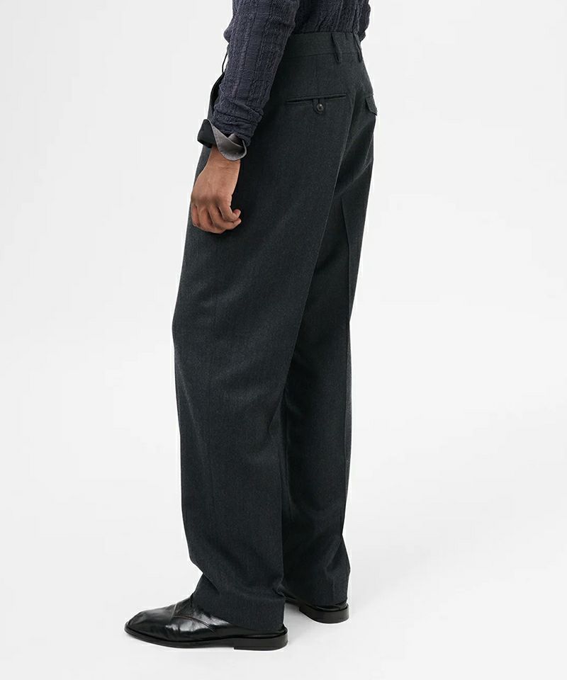 OUR LEGACY＞CHINO 22-Premium Charcoal Office Wool | MAKES ONLINE STORE