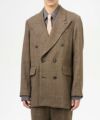 ＜OUR LEGACY＞SHARP DB BLAZER-Tobacco Delave Linen