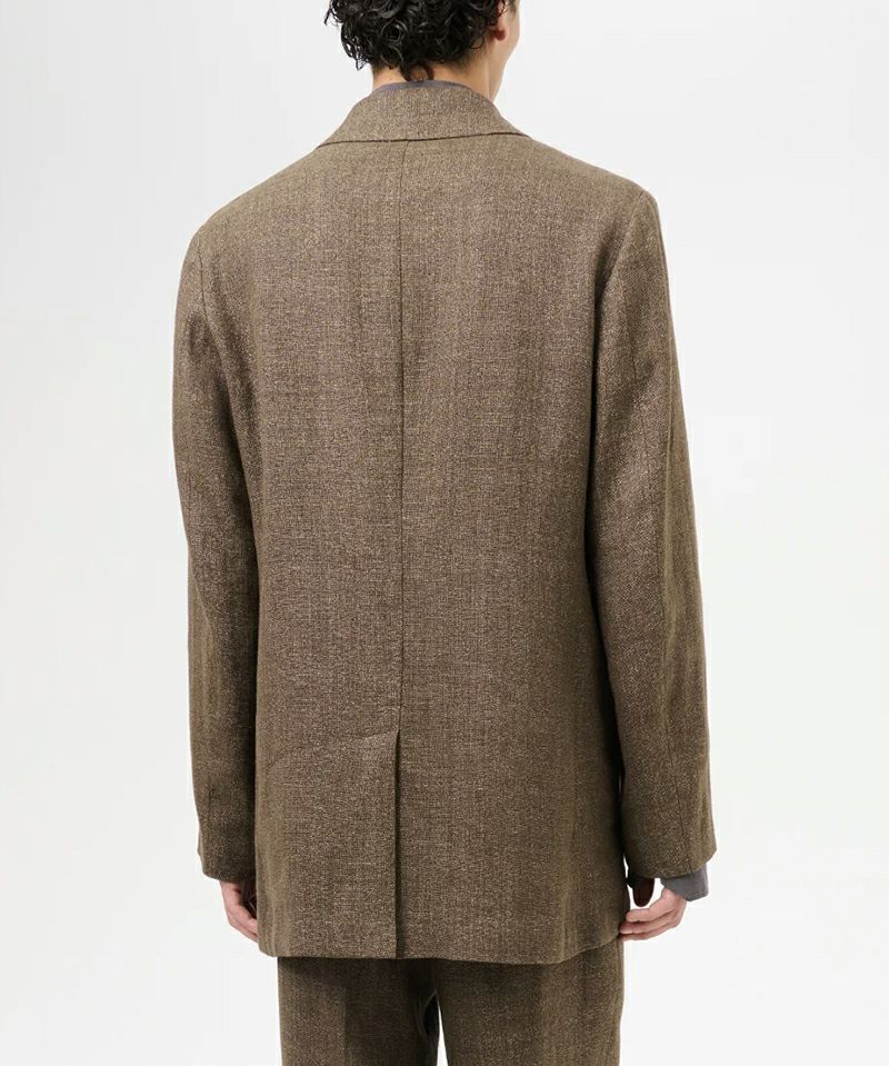 OUR LEGACY＞SHARP DB BLAZER-Tobacco Delave Linen | MAKES