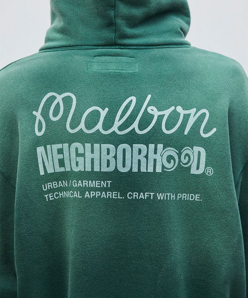 NEIGHBORHOOD>NH X MALBON GOLF . SAVAGE SWEAT HOODIE LS NEIGHBORHOOD>NH X MALBON GOLF . SAVAGE SWEAT HOODIE LS