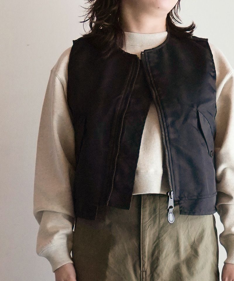 25SS 新品【HYKE】 TYPE L-2A VEST 黒