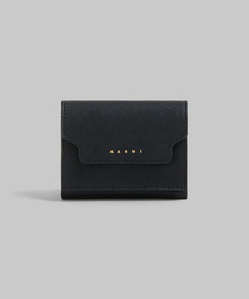 MARNI＞サフィアーノレザー製三つ折りウォレット | MAKES ONLINE STORE