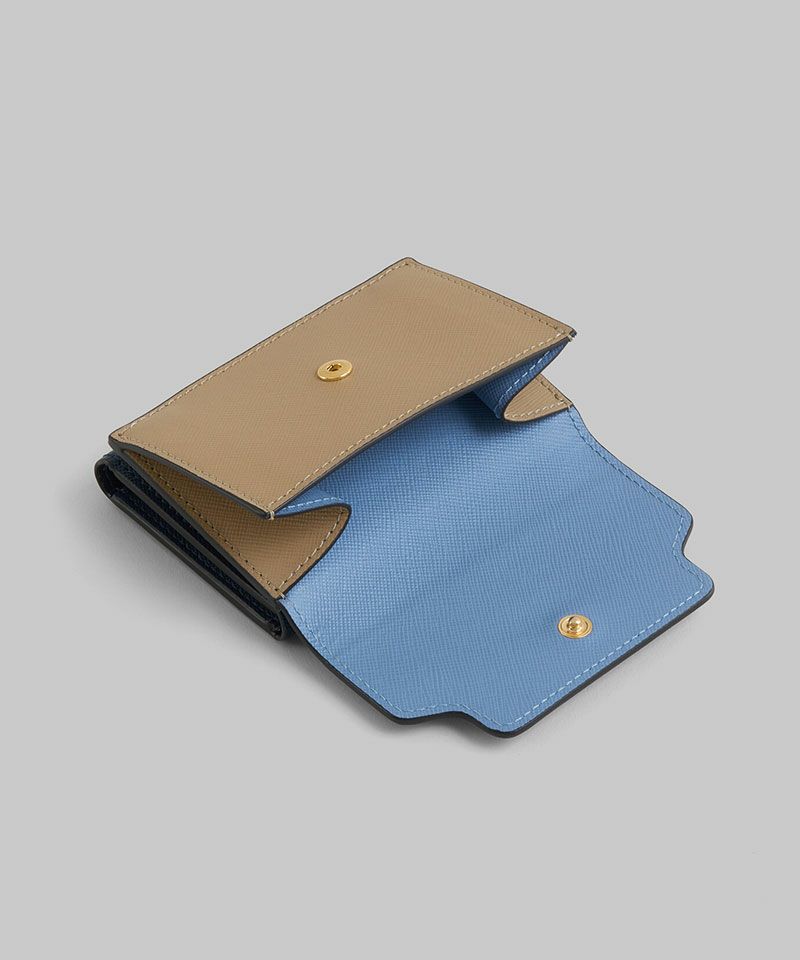 MARNI＞サフィアーノレザー製三つ折りウォレット | MAKES ONLINE STORE