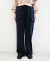 ＜blurhms＞Washed Wool Voile Side Seamless 4P Pants