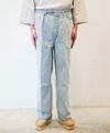 ＜blurhms＞12.9oz Denim Narrow Belted Pants