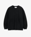 ＜Graphpaper＞High Gauge Soft Terry Panel Line Crew Neck