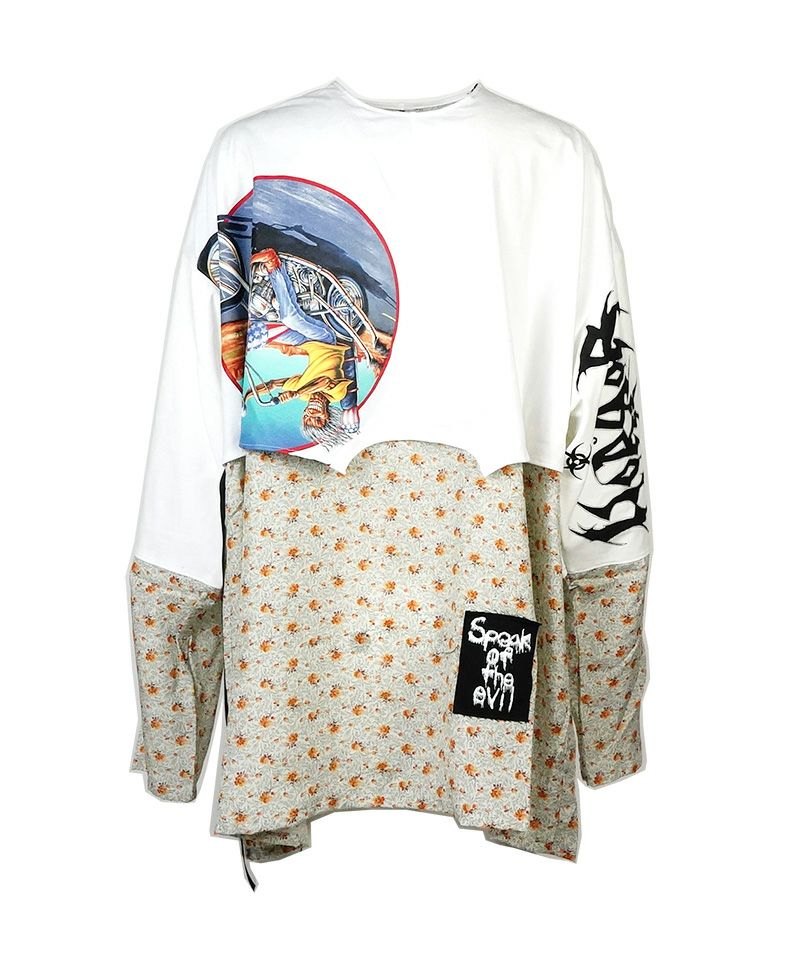 【KIDILL】❇️日本製 ロングカットソー KIDILL(キディル) 25ssMUTANT FREAK LONG SLEEVE T-SHIRT HARD