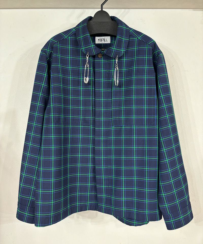 KIDILL＞TAILORED PETER PAN SHIRT (KL924) | MAKES ONLINE STORE