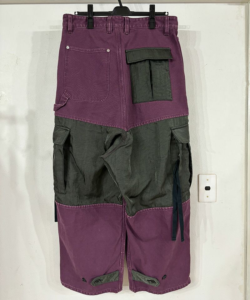 パンツ KIDILL 25ss DOUBLE KNEE PANTS パンツ KIDILL 25ss DOUBLE KNEE PANTS 25SS】KIDILL DOUBLE