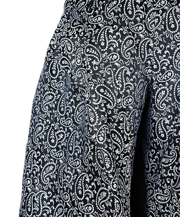 COMME des GARCONS HOMME PLUS＞エステルジャガードペイズリー柄