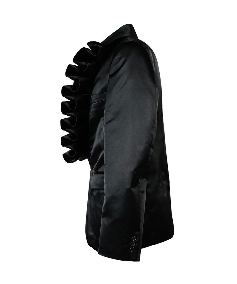 COMME des GARCONS HOMME PLUS＞エステルサテン ジャケット (PO-J004