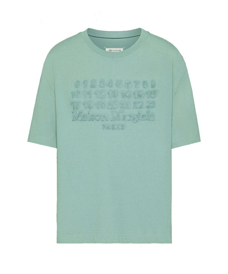 ＜Maison Margiela＞EMBROIDER LOGO T-SHIRT