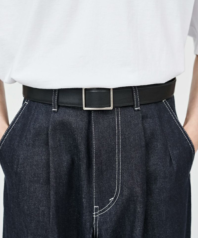 Graphpaper＞Holeless Leather Classic Belt(GU251-90230B