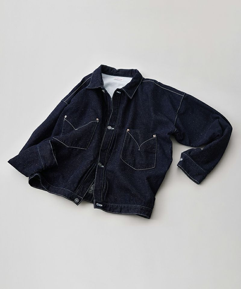 NICENESS | The H.IGGY trucker jacket, made from bespoke 13oz