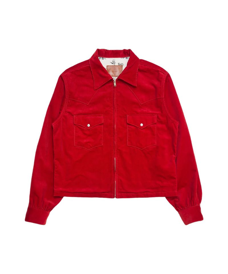 ジャケット・アウター The Letters WESTERN SHORT RIB ZIP JACKET 000000058440-01-l.jpg?t=