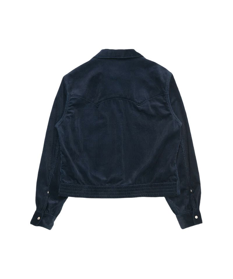 ジャケット・アウター The Letters WESTERN SHORT RIB ZIP JACKET The Letters＞WESTERN SHORT RIB ZIP JACKET -COTTON COUDUROY
