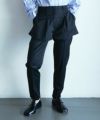 ＜GURTWEIN＞Wool gabardine tailored cut-trousers