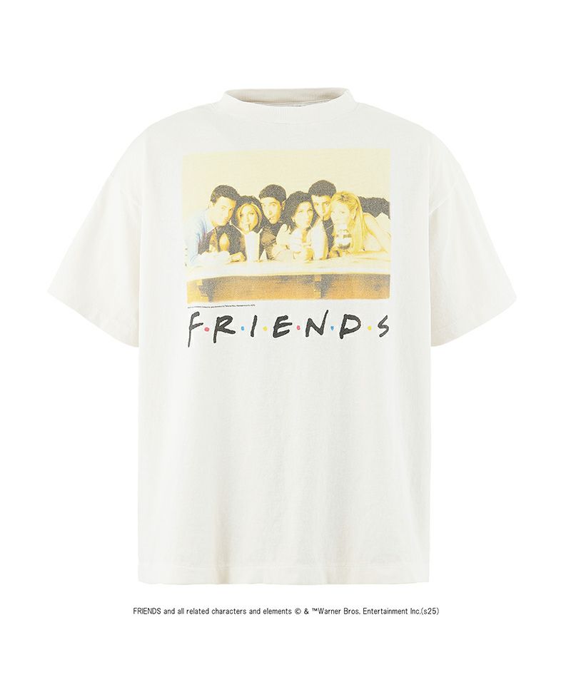 ＜SAINT MICHAEL＞FRD_SS TEE / FRIENDS / WHITE