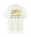 ＜SAINT MICHAEL＞FRD_SS TEE / FRIENDS / WHITE