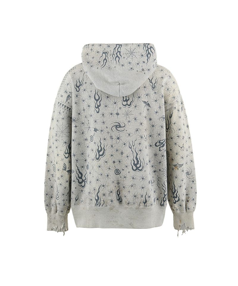 SAINT MICHAEL＞DW_HOODIE / Dr.Woo / GRAY | MAKES ONLINE STORE
