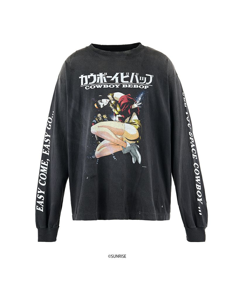 国内発送☆Saint Mxxxxxx☆CB_LS TEE/COWBOY BEBOP/BLACK SAINT MICHAEL＞CB_LS TEE / COWBOY BEBOP / BLACK | MAKES