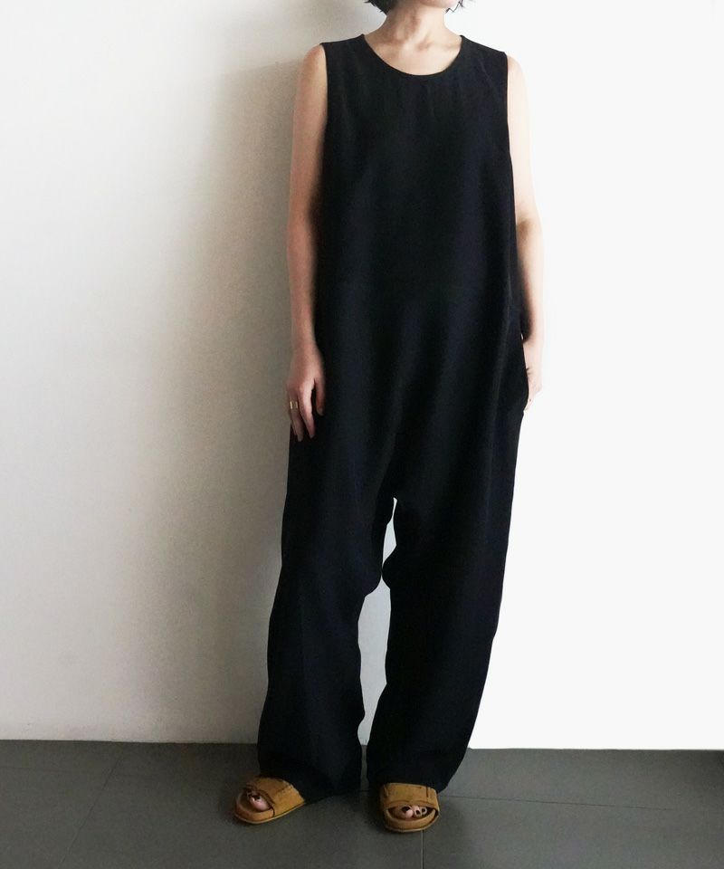 ＜SOFIE D'HOORE＞loose fit sleeveless jumpsuit