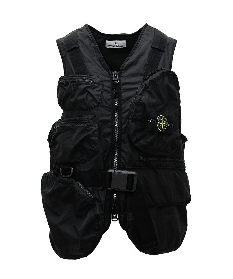 ＜STONE ISLAND＞UTILITY VEST (G100006S0A21) 【2025SS】