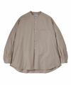 ＜Graphpaper＞ALUMO for GP L/S Oversized Band Collar Shirt(GM251-50096C)