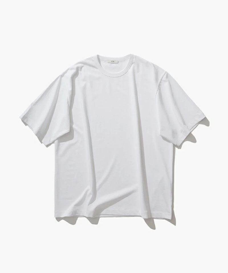 ＜ATON＞DRY COTTON JERSEY LONG SLEEVE T-SHIRT