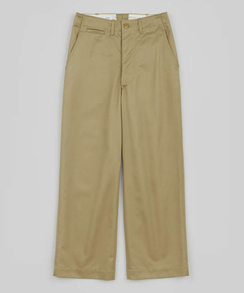 ＜CIOTA＞Weapon Chino Cloth Pants (43khaki)