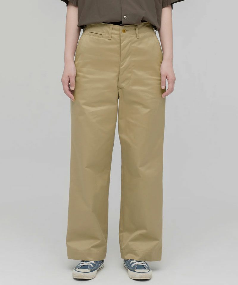 CIOTA＞Weapon Chino Cloth Pants (43khaki) | MAKES ONLINE STORE