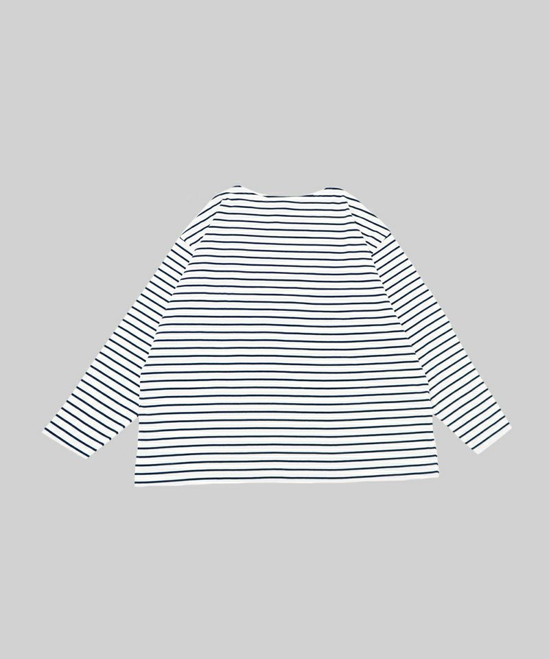 ＜CIOTA＞Border Long Sleeve Shirt