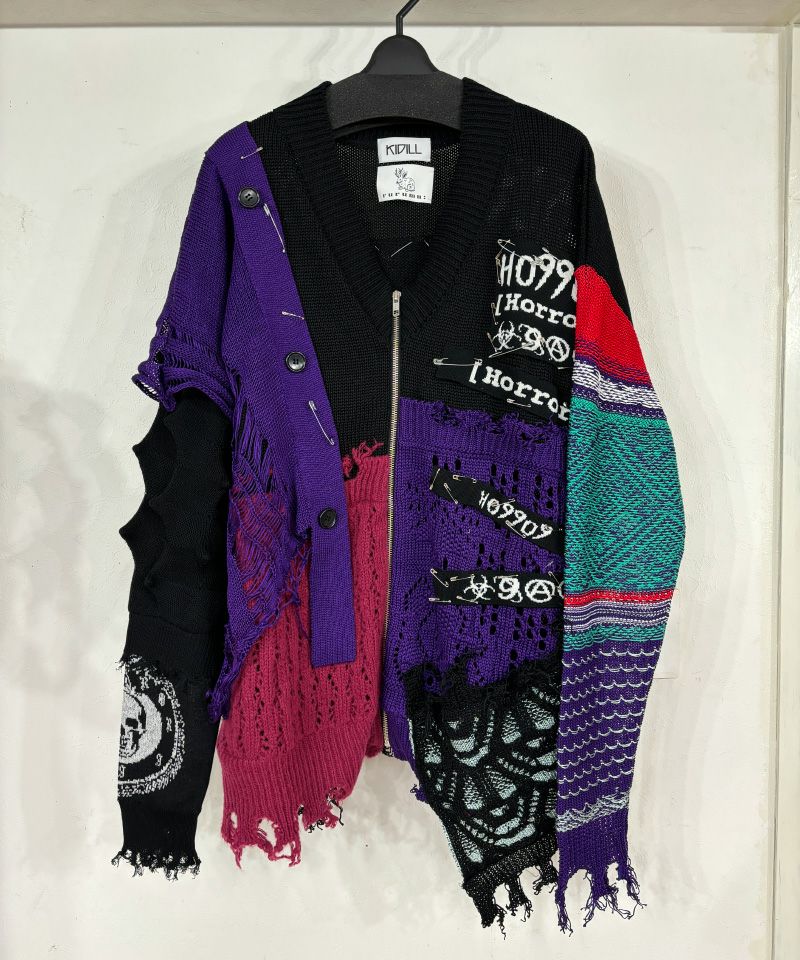 ＜KIDILL＞Ho99o9 KNIT CARDIGAN (KL938)