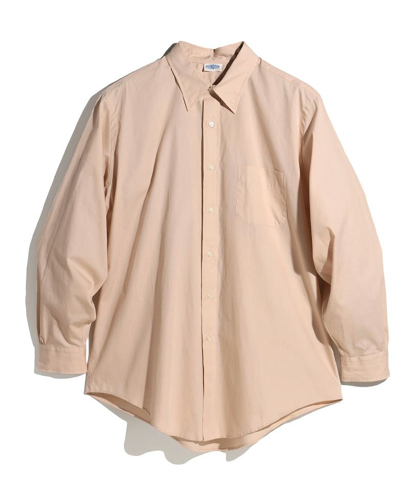 ＜FOUNDOUR＞REGULAR COLLAR SHIRT