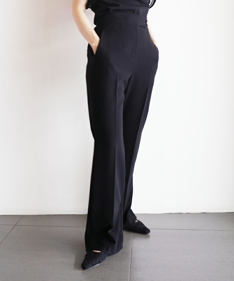 ＜Mame Kurogouchi＞MM25SS-PT108 -black-