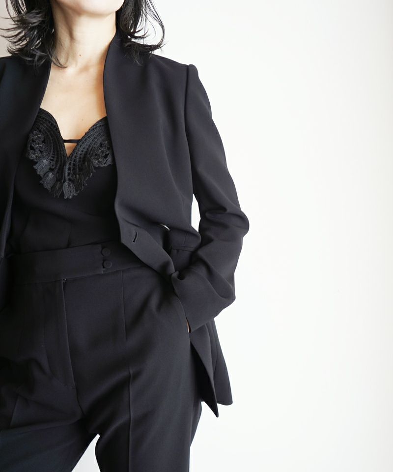 ＜Mame Kurogouchi＞MM25SS-JK107 -black-