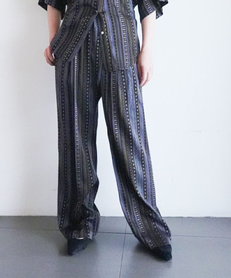 ＜Mame Kurogouchi＞MM25SS-PT081 -black-