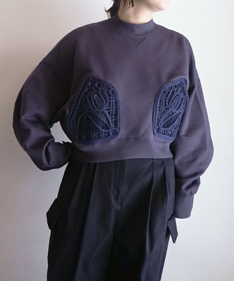 ＜Mame Kurogouchi＞MM25SS-JS051-navy-