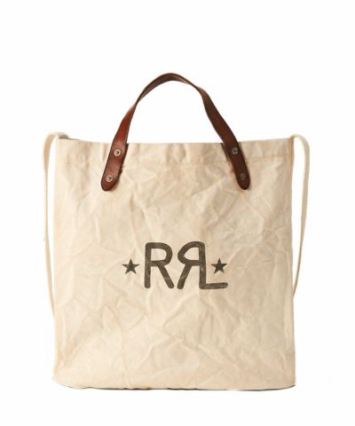 RRL エコバッグ アイボリー キャンバス RRL＞Canvas Logo Market Tote (BGS0G620011-A) | MAKES ONLINE
