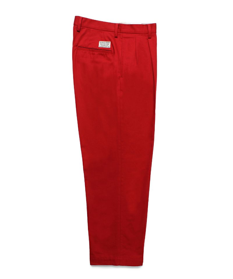 WACKO MARIA>DOUBLE PLEATED CHINO TROUSERS | MAKES ONLINE STORE WACKO MARIA>DOUBLE PLEATED CHINO TROUSERS | MAKES ONLINE STORE